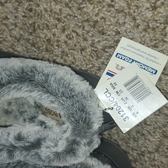 Bobs by Sketchers Memory Foam Ice Angle Slippers Indoor/Outdoor - Picture 2 of 4